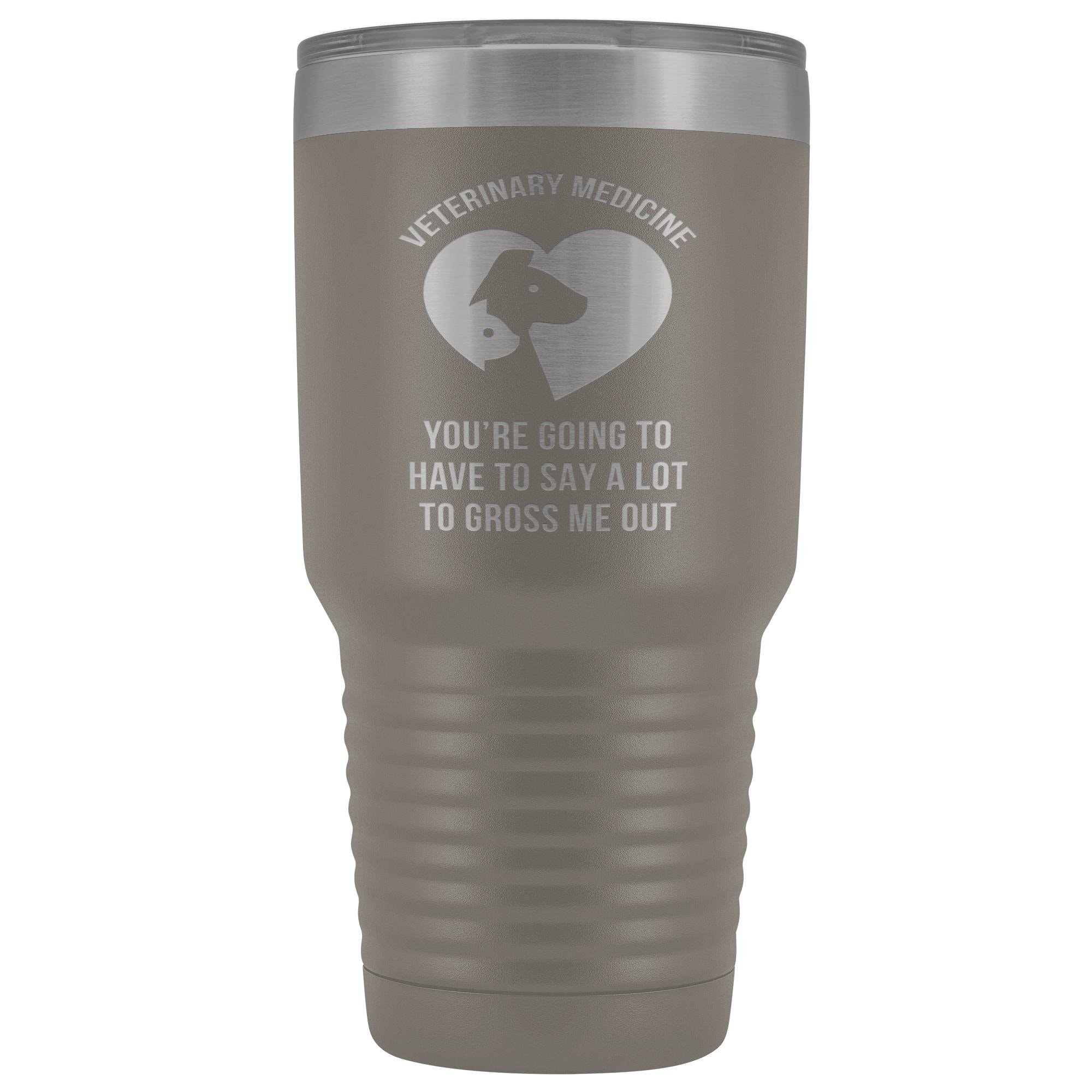30oz Polar Camel Vacuum Tumbler Veterinary Medicine Design