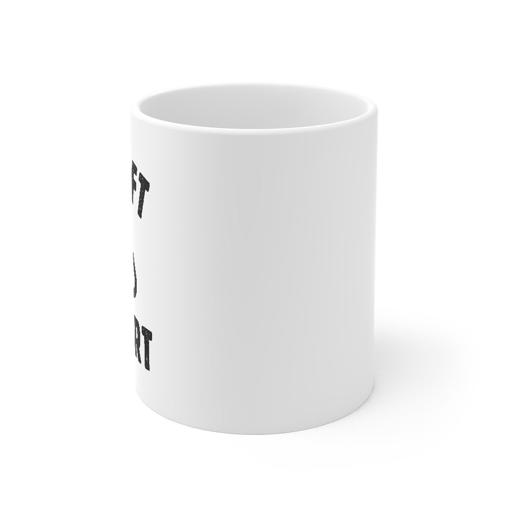 Regift Expert Coffee Mug - White Ceramic 11oz Classic Shape