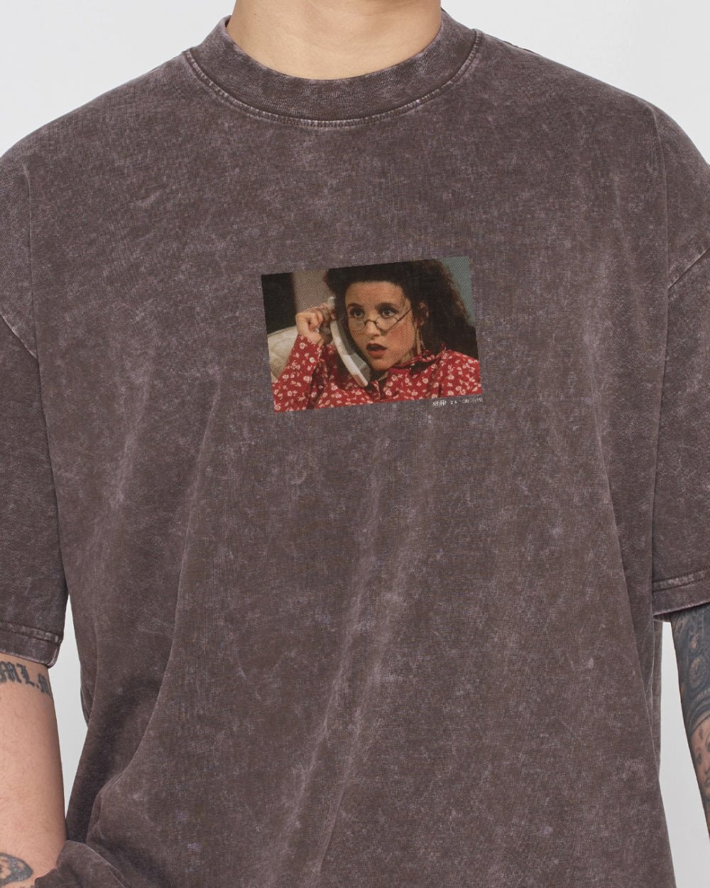 Who is This? Seinfeld Oversized Graphic Tee - Unisex 100% Combed Cotton
