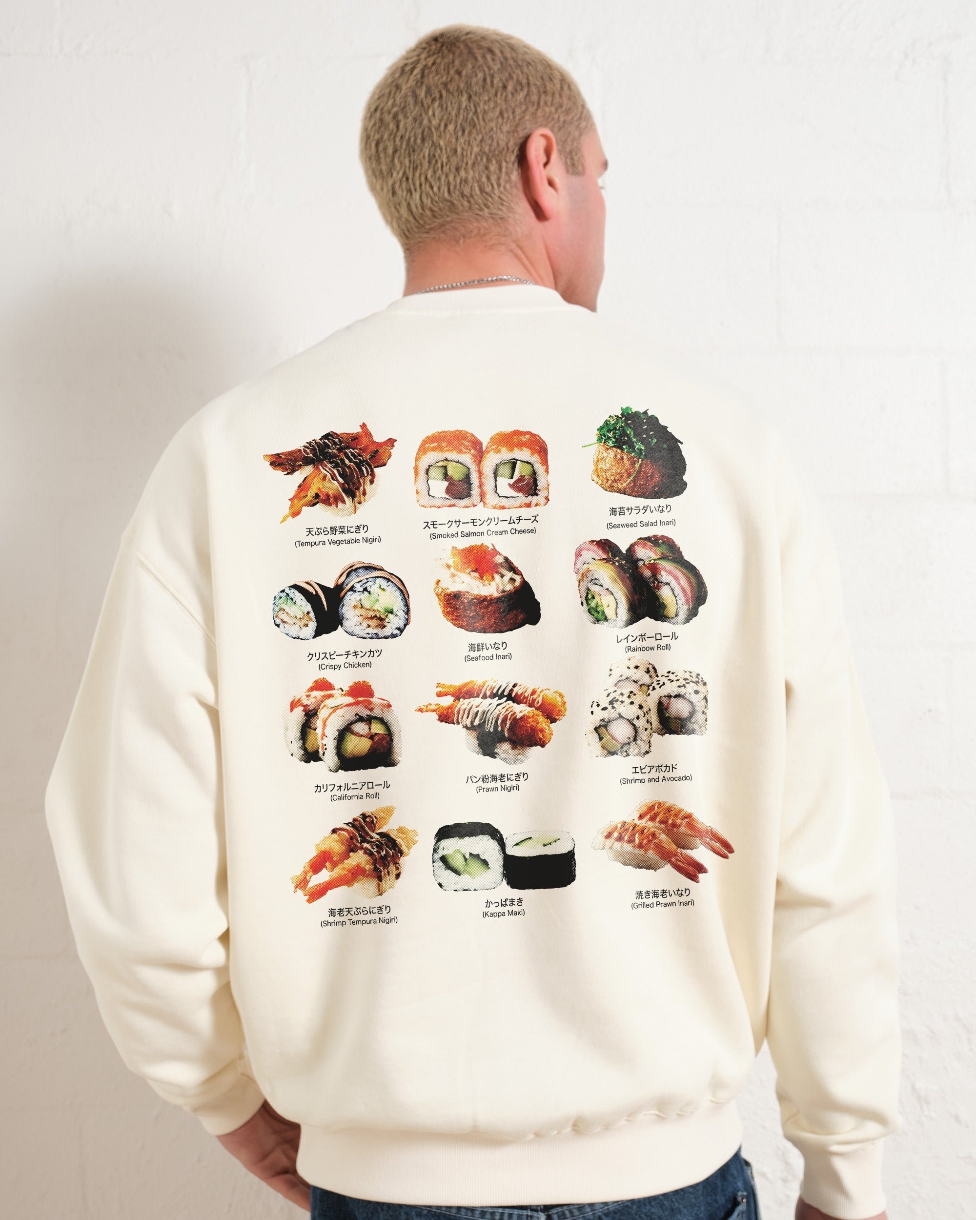 Sushi Graphic Unisex Sweatshirt - Premium 340gsm Cotton Poly Blend